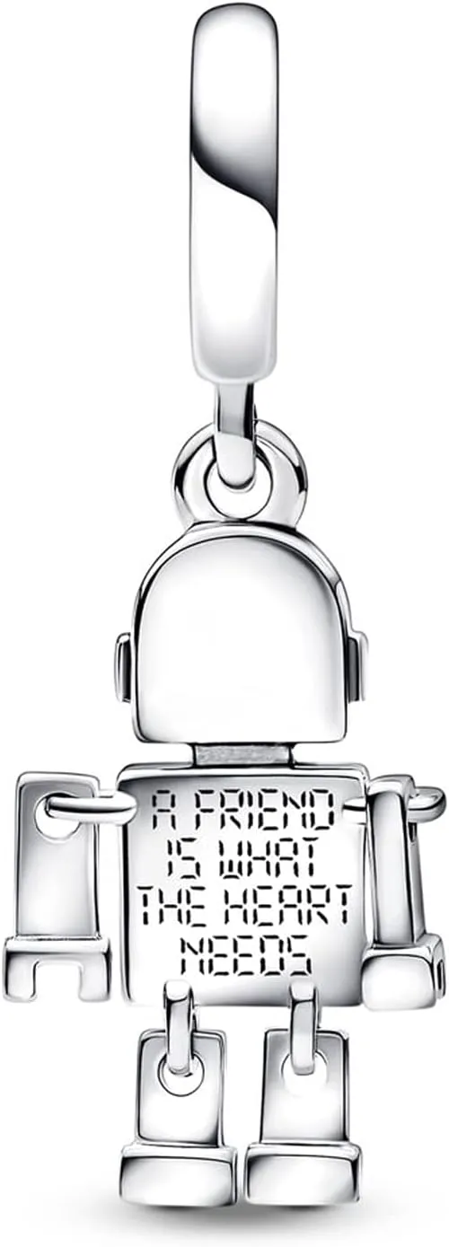 Puzzle heart-shaped removable friendship pendant charm best friend pendant suitable for Pandora charm bracelet, necklace DIY fashion personalized jewelry gifts for women, girls, family unlimited pet cat jumping beads