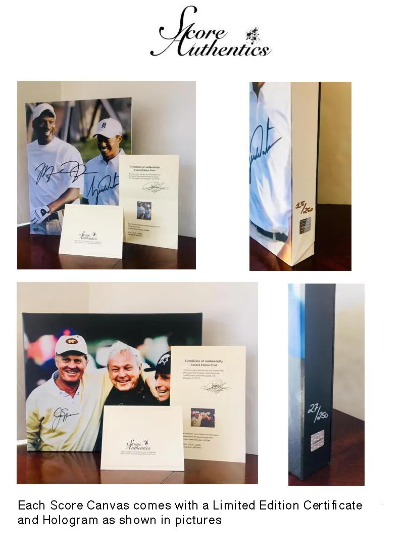 Rob Gronkowski and Tom Brady NE Patriots Facsimile Autograph 11x14 Canvas Print Wall Art