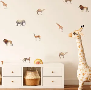 Safari Nursery Wall Decals - Safari Animals