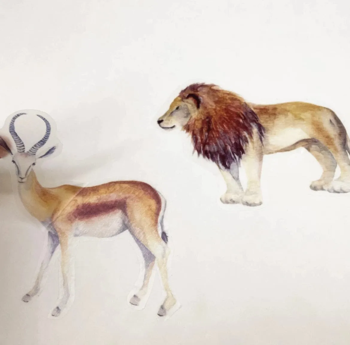 Safari Nursery Wall Decals - Safari Animals