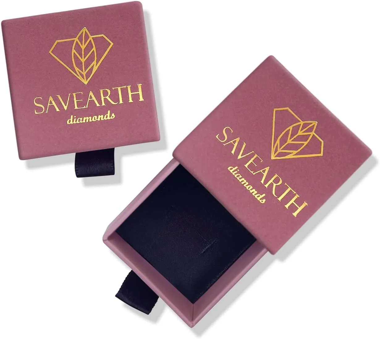 SAVEARTH DIAMONDS 18k Gold Plated Sterling Silver Post Solitaire Stud Earrings | 3MM, 4MM And 5MM Moissanite Diamond Stud Earrings For Women Jewelry Gifts For Her Push Back Earrings