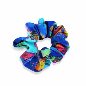 Scrunchie - Blue Butterfly