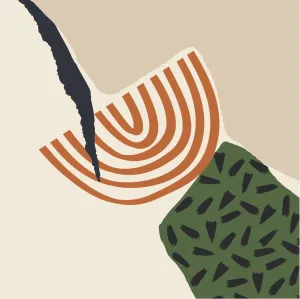 Shapes Collide Custom Art