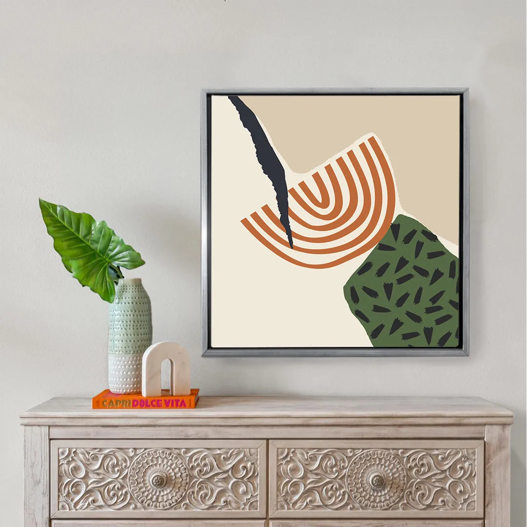 Shapes Collide Custom Art