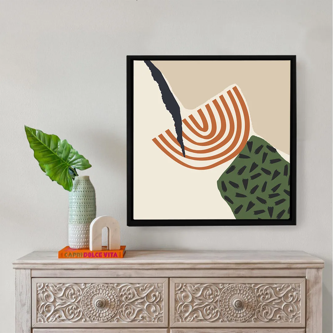 Shapes Collide Custom Art