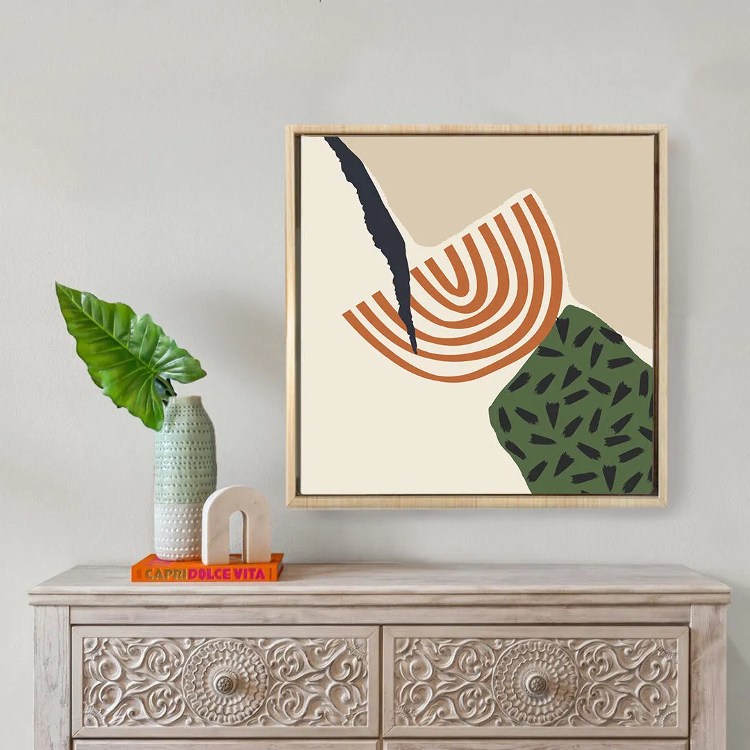 Shapes Collide Custom Art