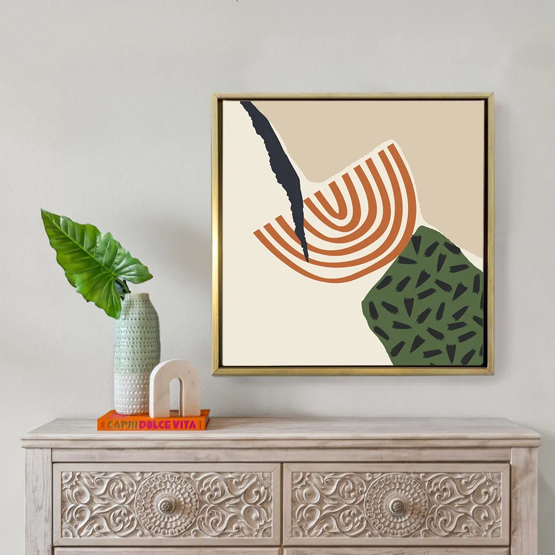 Shapes Collide Custom Art