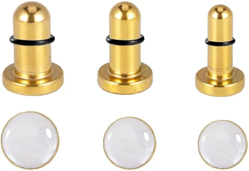 Shell Opal Ear Gauges Stretching Kit Ear Expander Plugs Short Taper Expander Solid Tunnels Body Piercing Jewelry Set