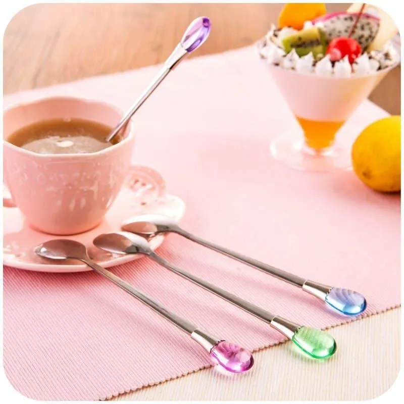 Stainless Steel Ice Cream Spoon 4 pcs Set