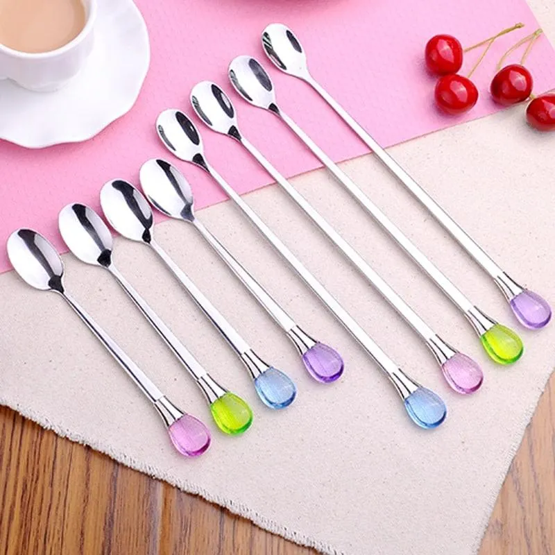 Stainless Steel Ice Cream Spoon 4 pcs Set