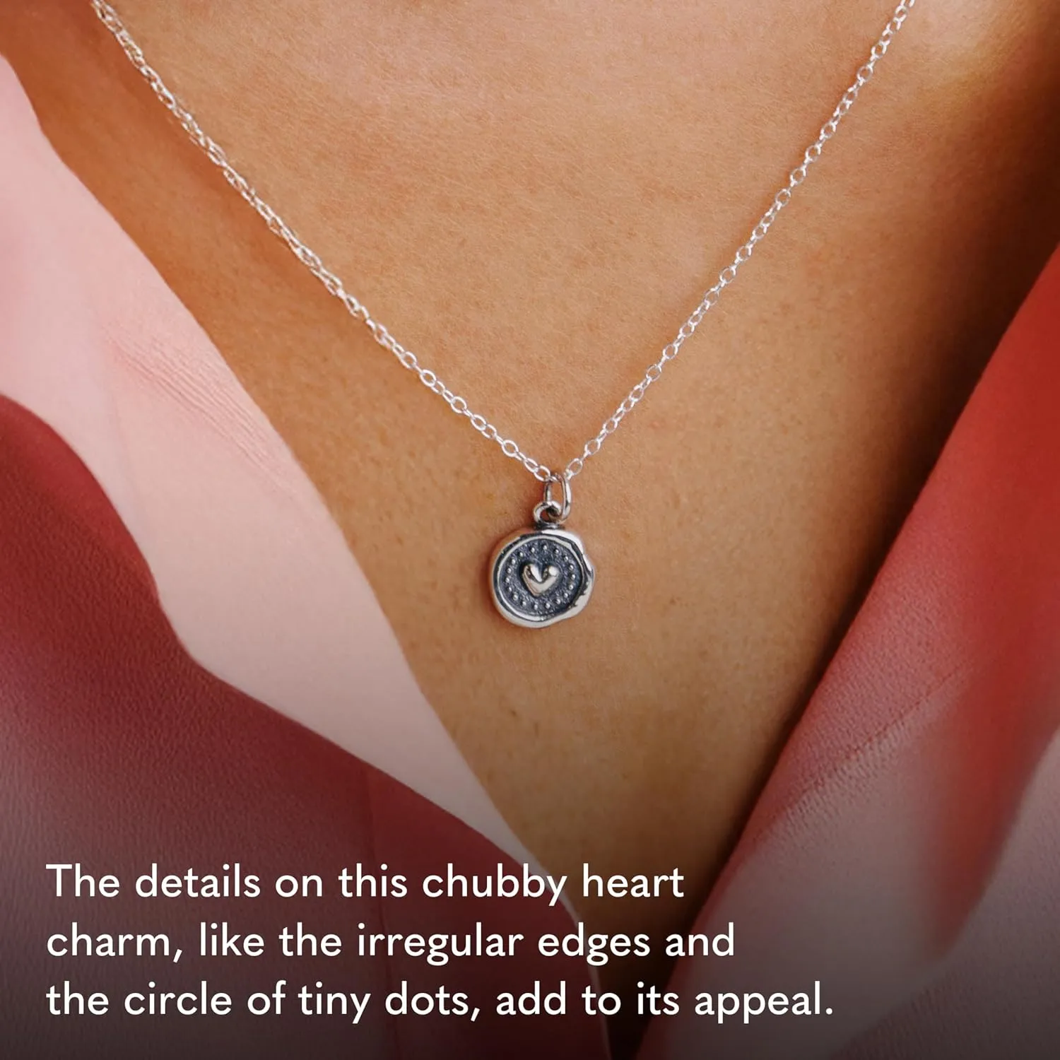 Sterling Silver Necklace - Recycled Sterling Silver Jewelry For Women, Dainty Jewelry for Women, 925 Sterling Silver Necklace For Women