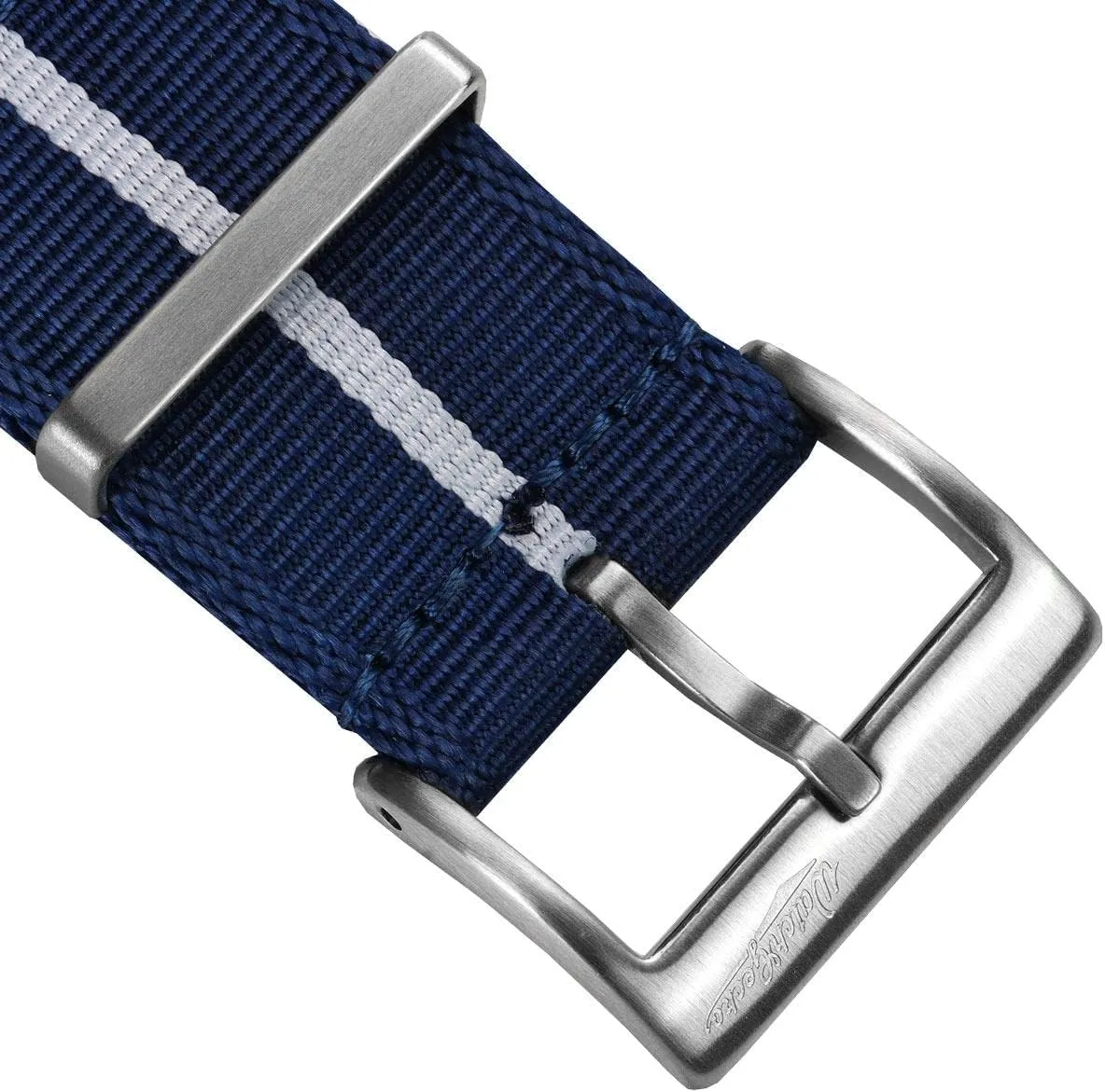 Swiss Quality Signature Military Nylon Watch Strap. Nylon Mens Replacement Watch Strap. Rugged, Quick-Drying and Secure Wristwatch Strap for Outdoor Activities - 18mm, 19mm, 20mm, 21mm, 22mm