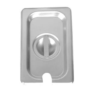 Thunder Group STPA7140CS Quarter Size Slotted Cover For Steam Pans