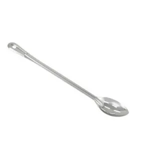Winco BSST-18 18" Stainless Steel Slotted Basting Spoon